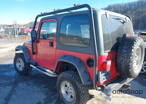 2005 Jeep Wrangler X z USA, uszkodzony, nr VIN 1J4FA39S15P348587